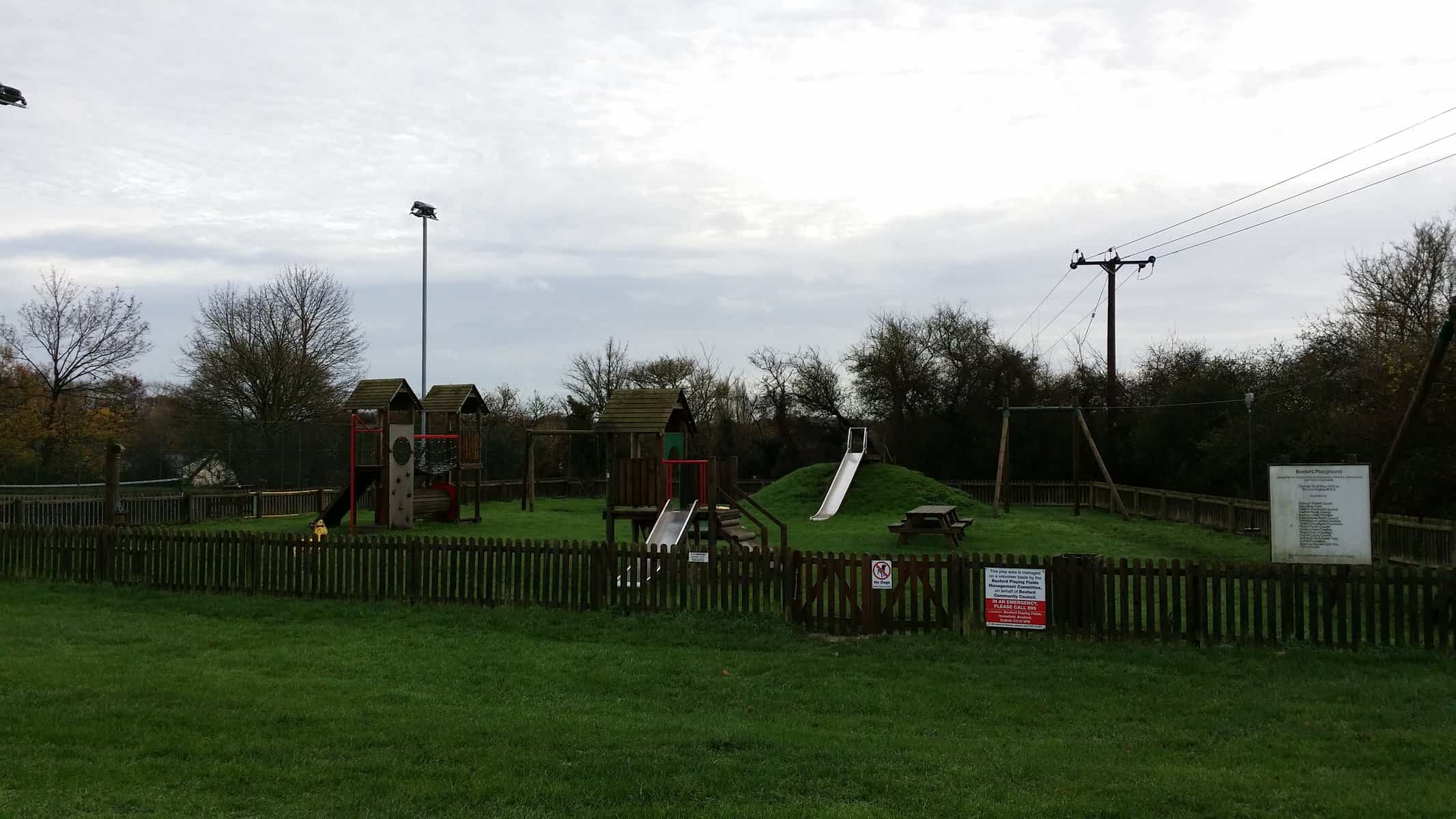 Boxford Playground and Playing Fields, Suffolk