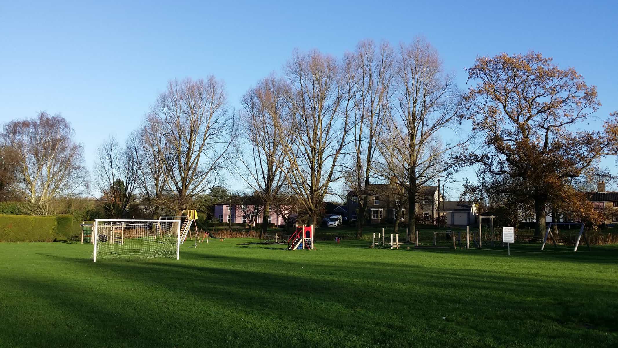 Playground on the Green, Beyton, Suffolk
